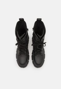 Buffalo AVA LACE UP - Fűzős bokacsizmák - black