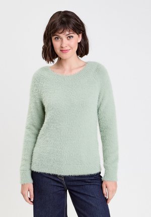 LANGEN ÄRMELN - Neule - vert pastel