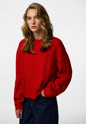 PCJENNA ZOPF - Pullover - goji berry