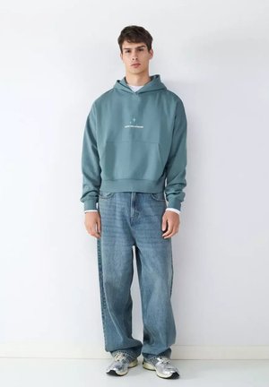 OCEANO - Jersey con capucha - azul