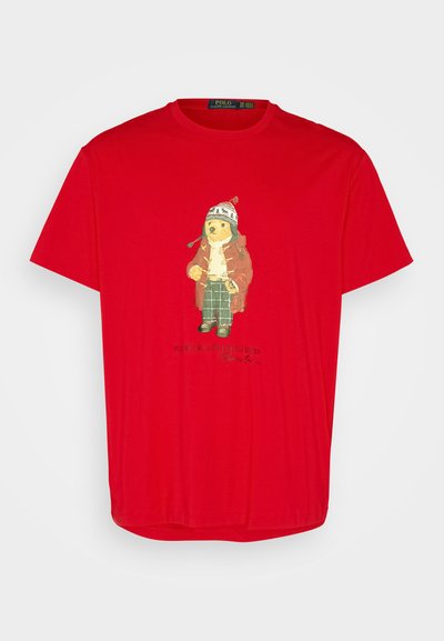 Polo Ralph Lauren Big & Tall POLO BEAR JERSEY T-SHIRT - Tricou cu imprimeu - red