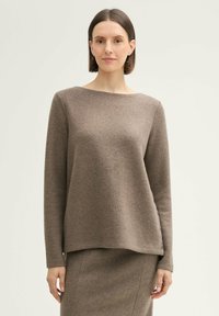 TOM TAILOR Pulover - cashew beige melange
