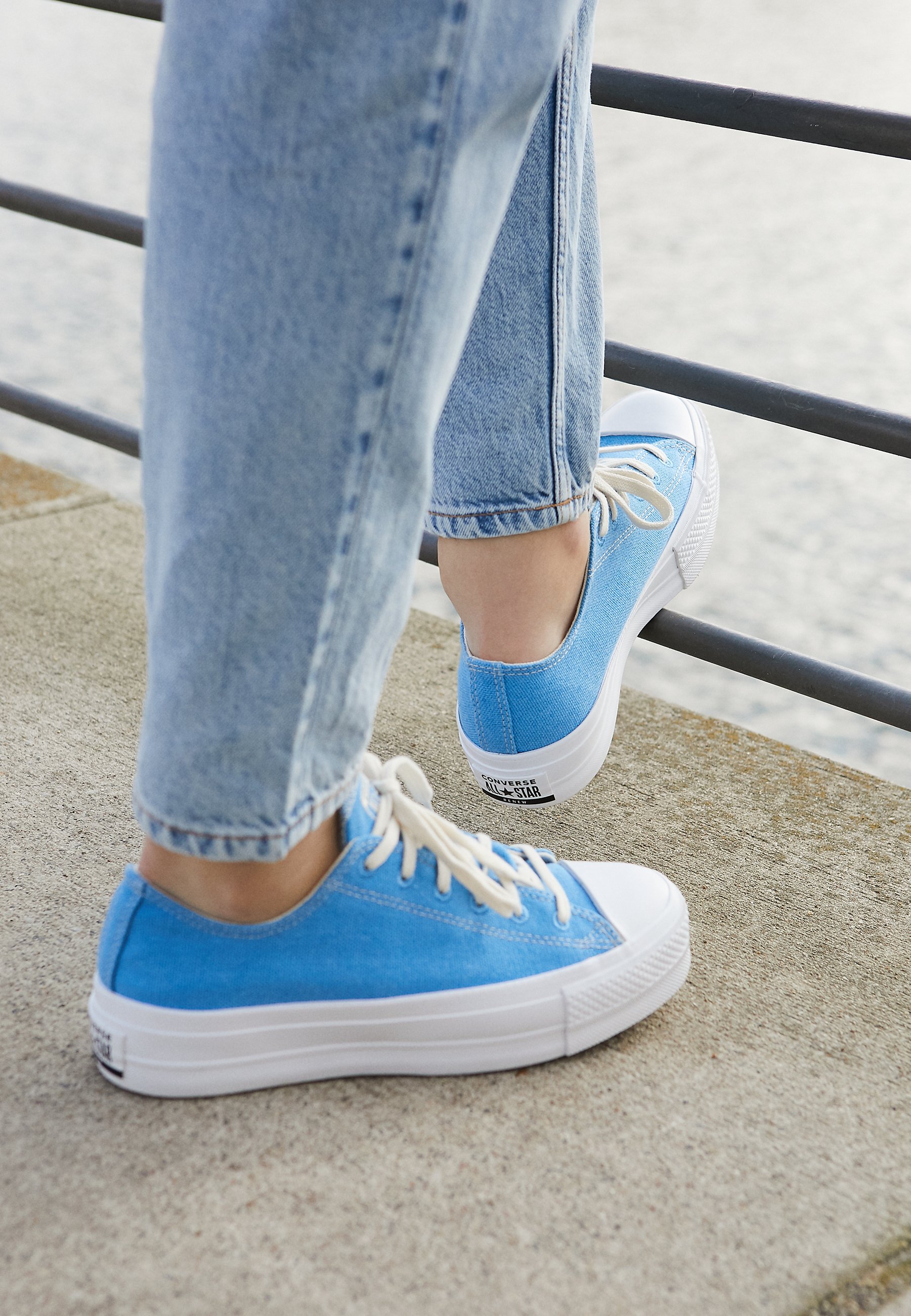 Converse CHUCK TAYLOR ALL STAR LIFT RENEW - Joggesko - coast/white Converse CHUCK TAYLOR ALL STAR LIFT RENEW - Joggesko - coast/white