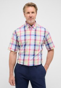Eterna KURZARMHEMD - MODERN FIT - Camicia - mehrfarbig
