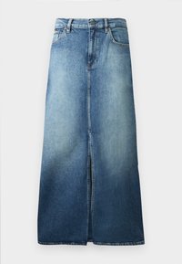 VIKTORIA LONG - Jeansrok - faded sakarya
