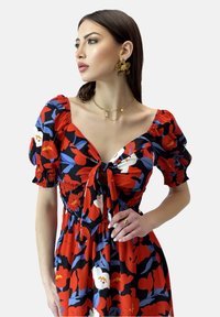 Elara SOMMER - Freizeitkleid - rotblau