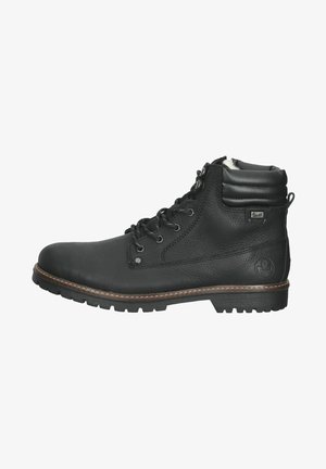 Bottines à lacets - black