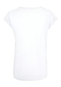 Weißes kurzärmliges T-Shirt mit Rundhalsausschnitt, aus weichem Stoff gefertigt, mit bequemer Passform und schlichter Gestaltung ohne Muster oder Akzente.