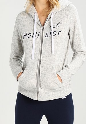 Sweatjacke - mottled grey