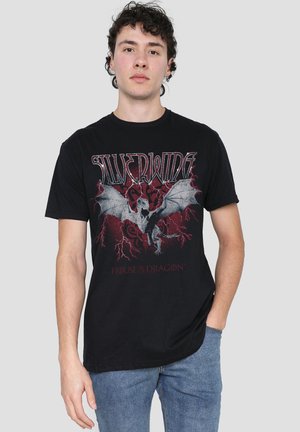 Warner Brothers, HOUSE OF THE DRAGON SILVERWING METAL BAND TEE - T-Shirt print - black