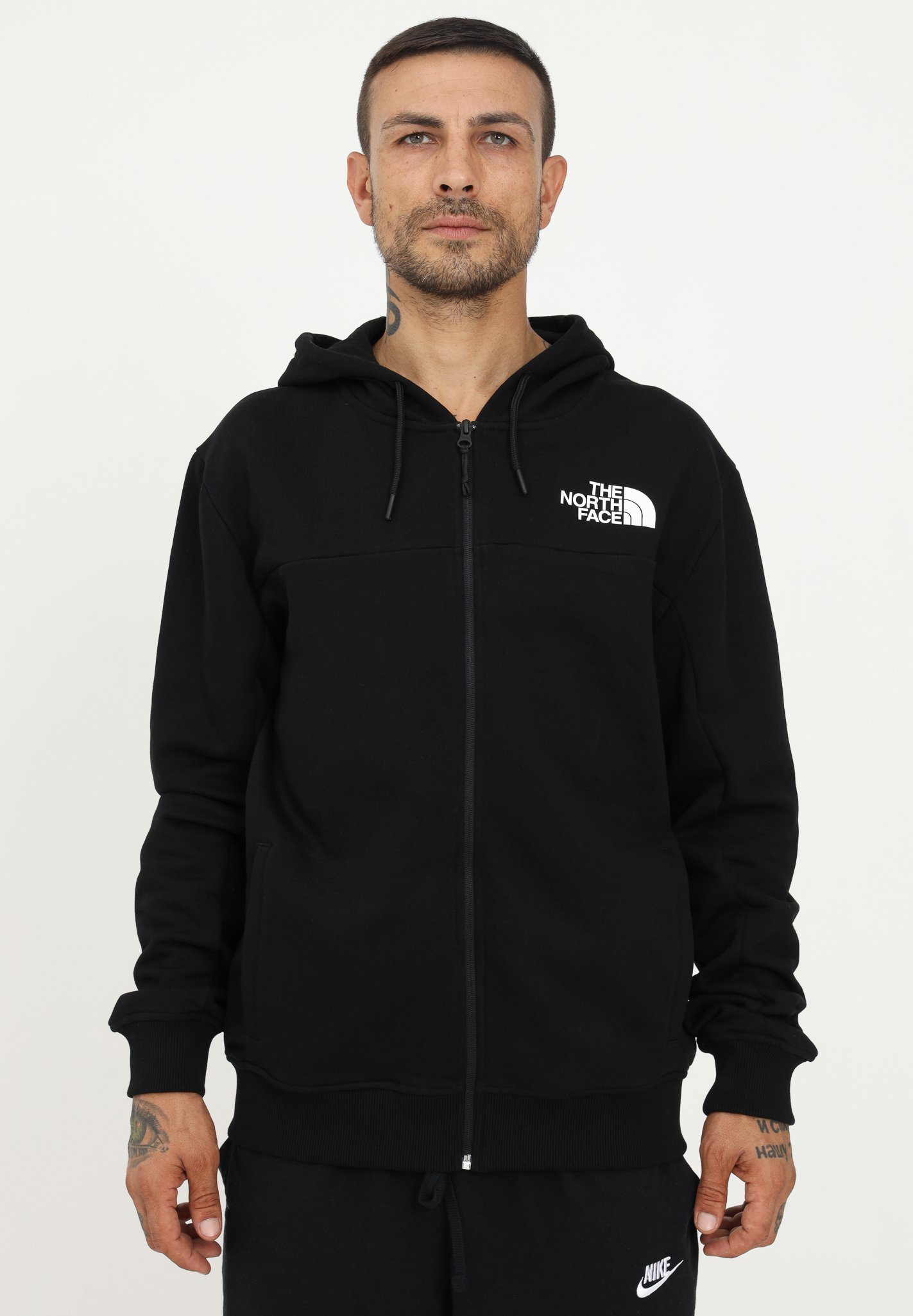 The North Face ICON - Zip-up sweatshirt - tnf black/black - Zalando.de