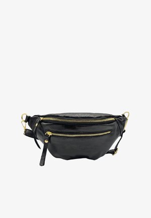 THEWAN., Sac banane - noir irisé