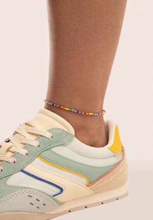 Anklet - gold-coloured multi coloured