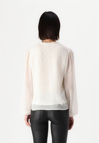ONLY ONLIVY V NECK - Camicetta - whitecap gray