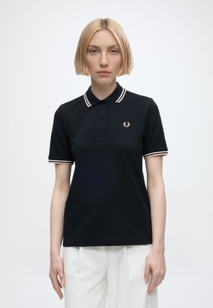 Fred Perry THE TWIN TIPPED - Pólóing - navy / snow white / peach