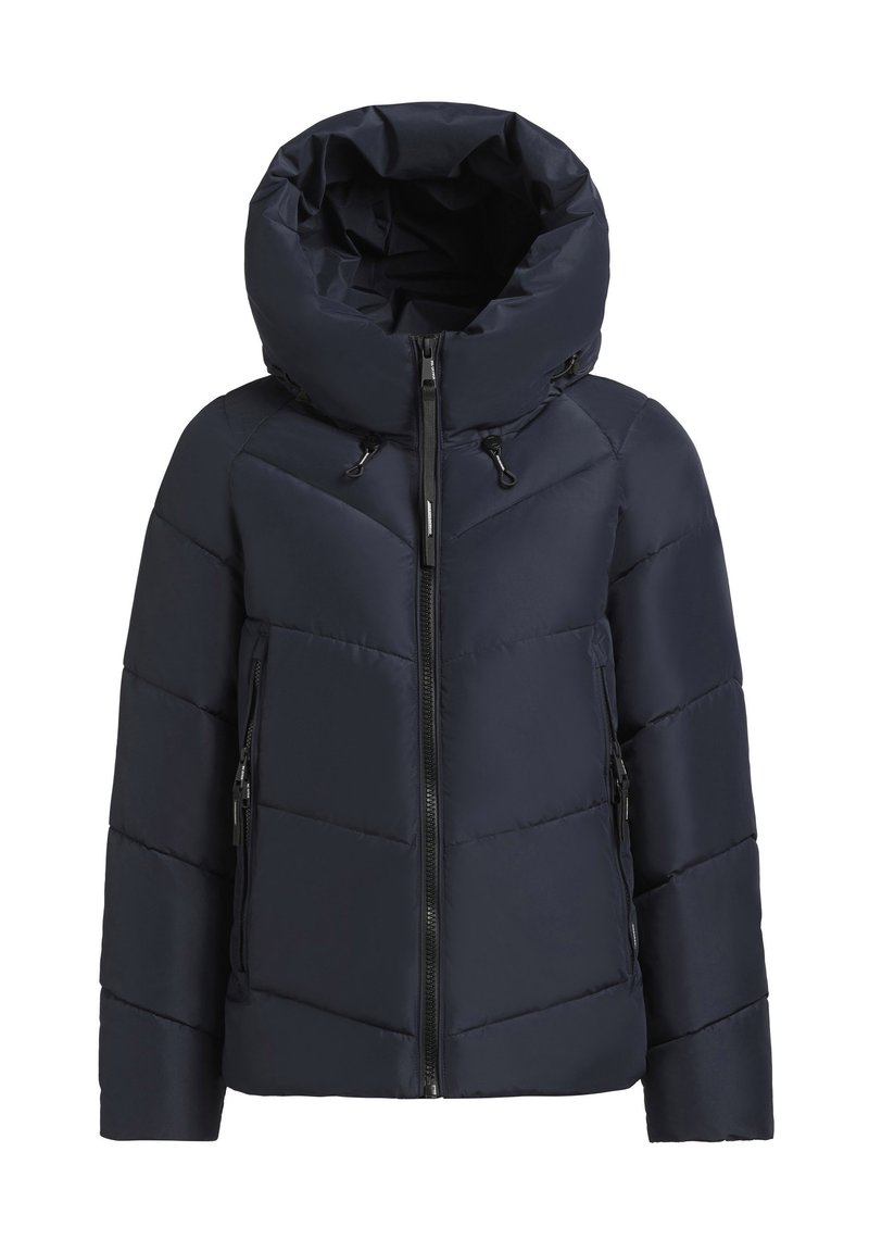 khujo Winterjas donkerblauw