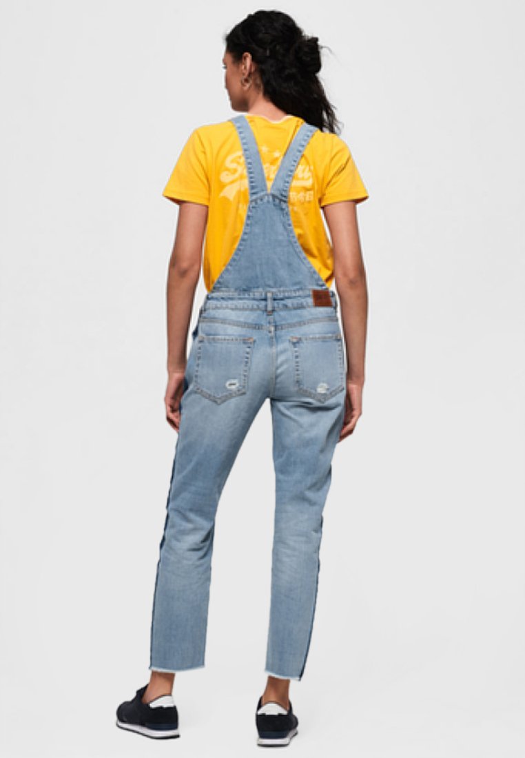 Superdry Salopette - blue/blu - Zalando.it