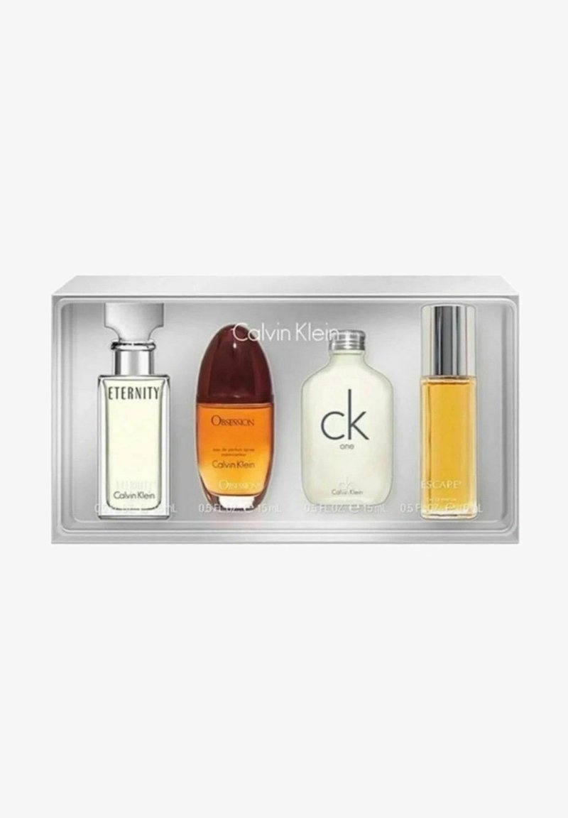 CK Calvin Klein GIFTSET CALVIN KLEIN FOR WOMEN 4PC - Doftset - silver