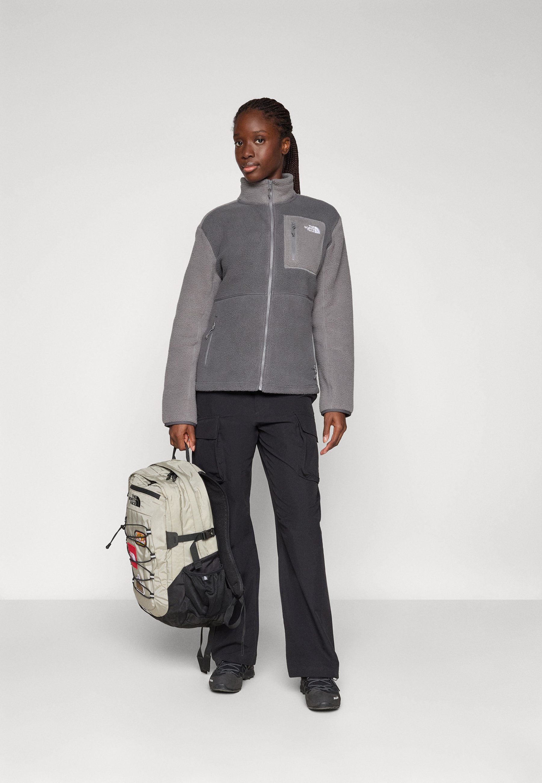 The North Face YUMIORI FULL ZIP - Fleecejakke - anthracite grey