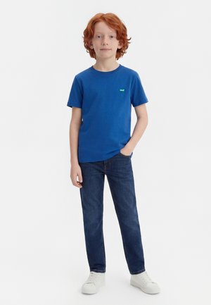 Levi's® CHEST HIT UNISEX 2 PACK - Základné tričko - true blue/pompeian red