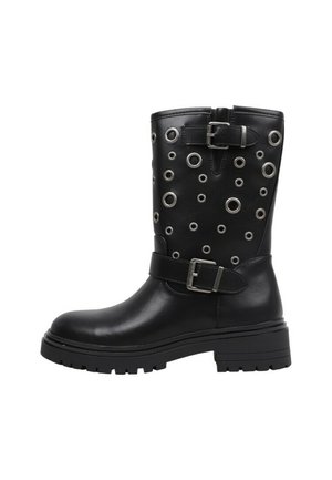 PAN - Bottines de cowboy / motard - black