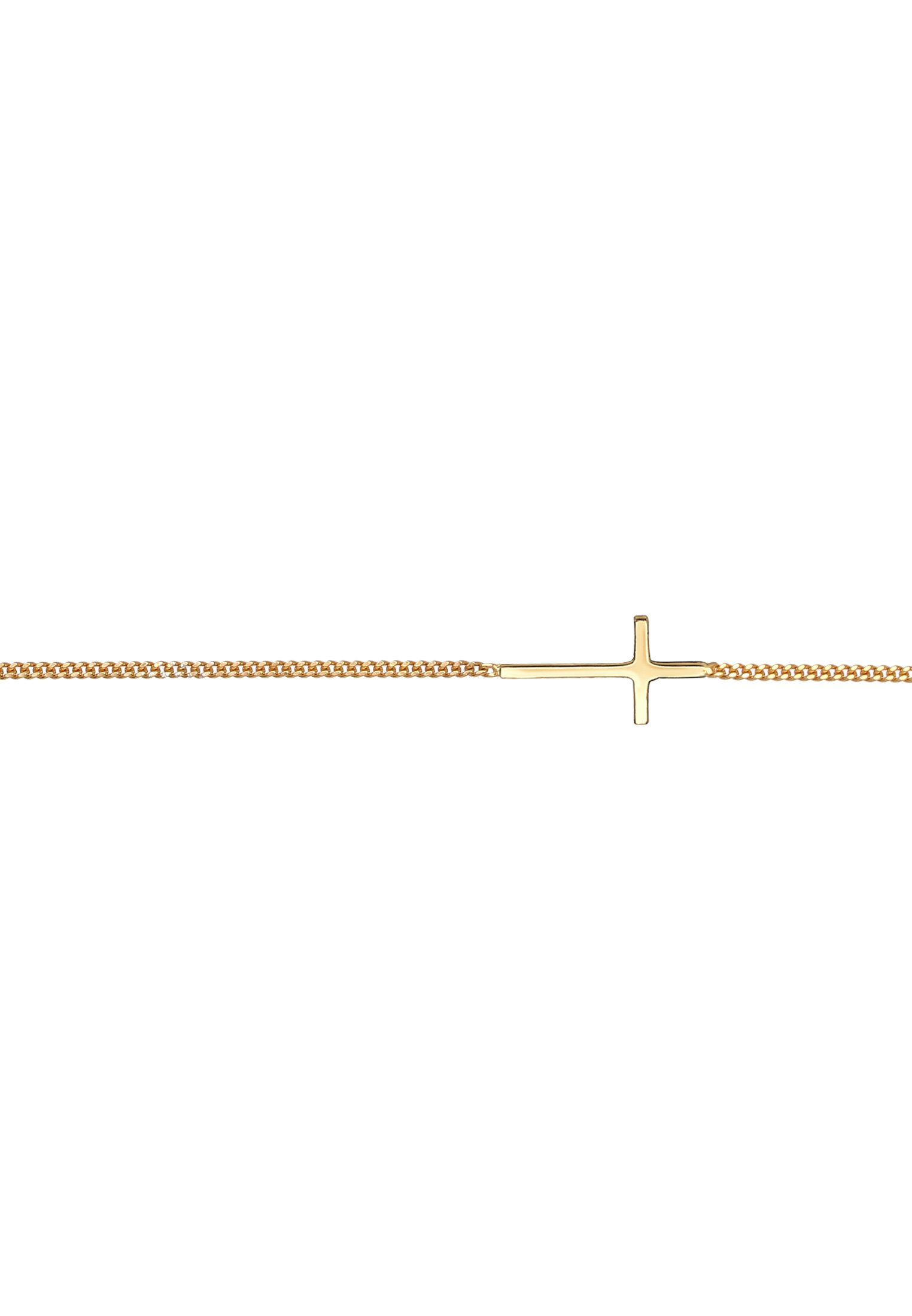 Collana Con Ciondolo A Cuore In Oro Giallo 585 (14kt) Per Donna, Elli PREMIUM