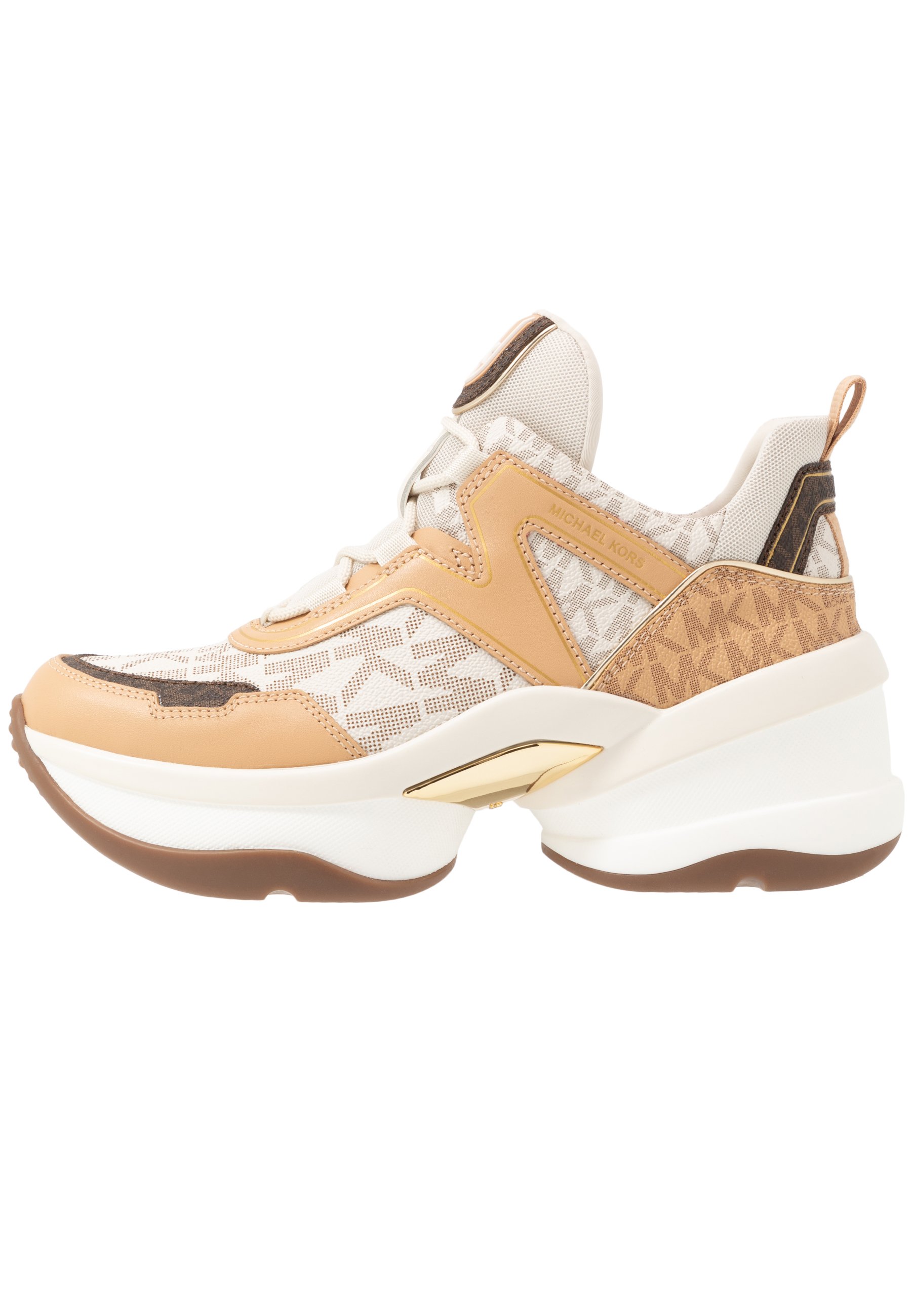 MICHAEL Michael Kors OLYMPIA TRAINER Joggesko vanilla MICHAEL Michael Kors OLYMPIA TRAINER Joggesko vanilla