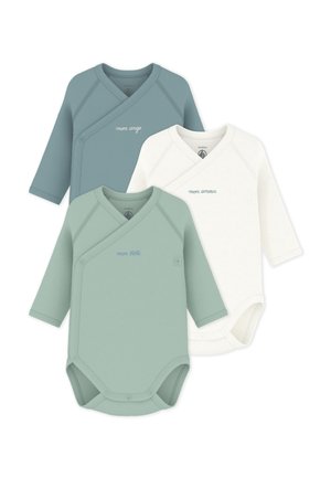 3 PACK - Body - green white