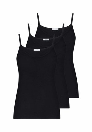 3 PACK FILO DI SCOZIA - Maglietta intima - nero