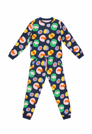 FLOWER SET - Tracksuit - dunkelblau