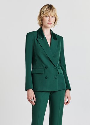 Calliope DOPPIOPETTO REVERS SIMIL - Blazer - verde scuro