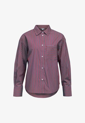 Object, SHIRT STRIPED - Skjortebluser - windsor wine