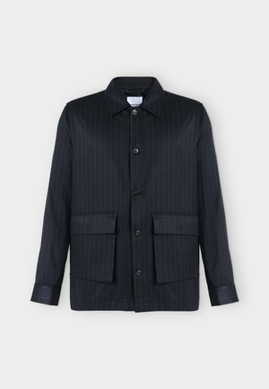 Lindbergh, STRIPED OVERSHIRT - Καλοκαιρινό μπουφάν - navy