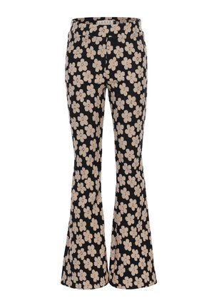 FLARED  BOHO HEARTS - Legging - zwart