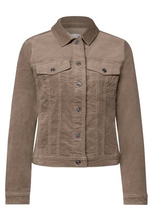Street One, JACKE AUS CORD MIT KNOPFLEISTE - Veste légère - sanded amber