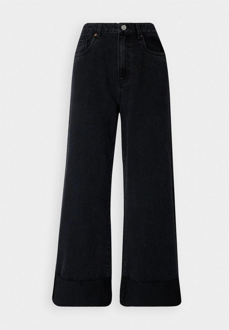 Vero Moda Petite Wide leg zwart denim/blackdenim Vero Moda Petite Wide leg zwart denim/blackdenim