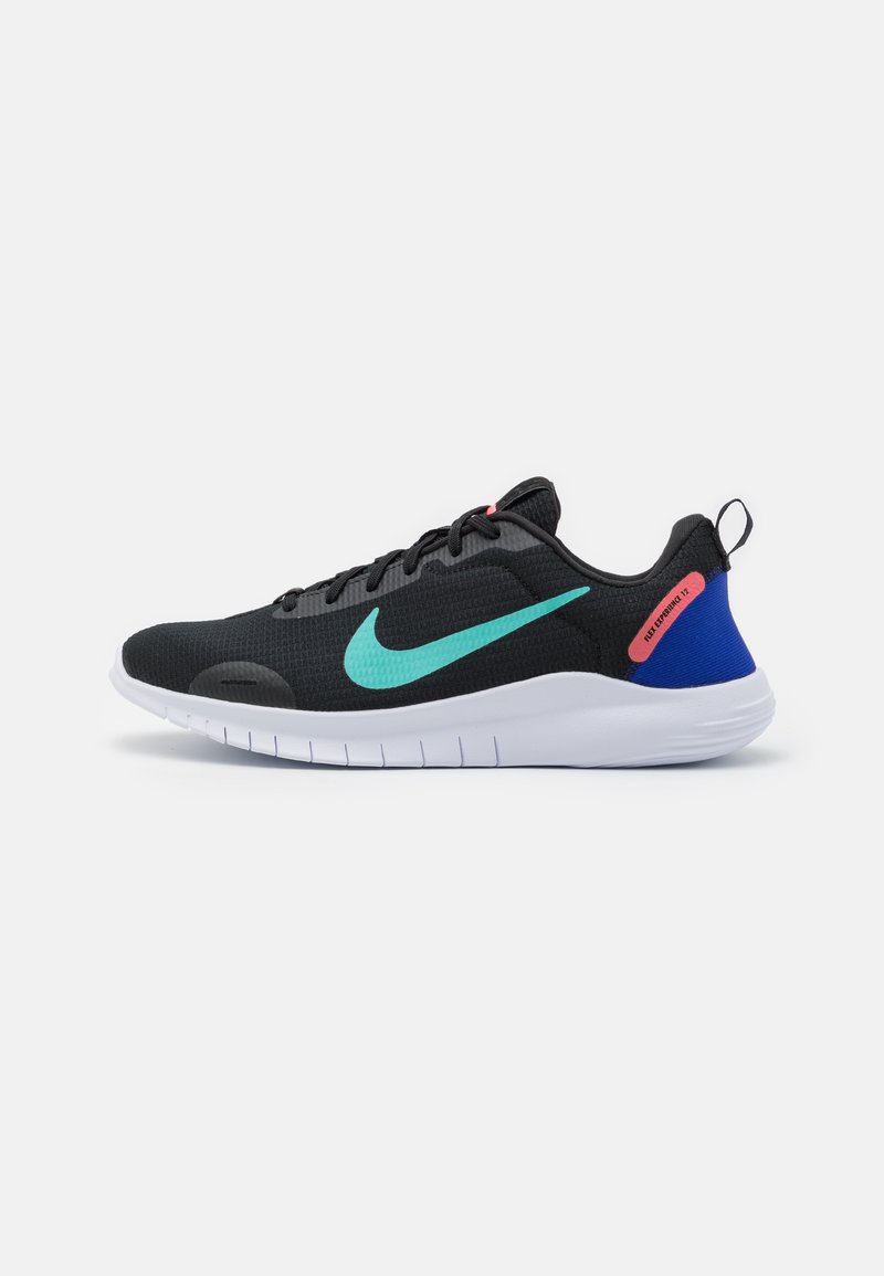 Nike Performance FLEX EXPERIENCE RUN 12 - Tenisice za cestovno trčanje - black/green frost/white/concord/hot punch
