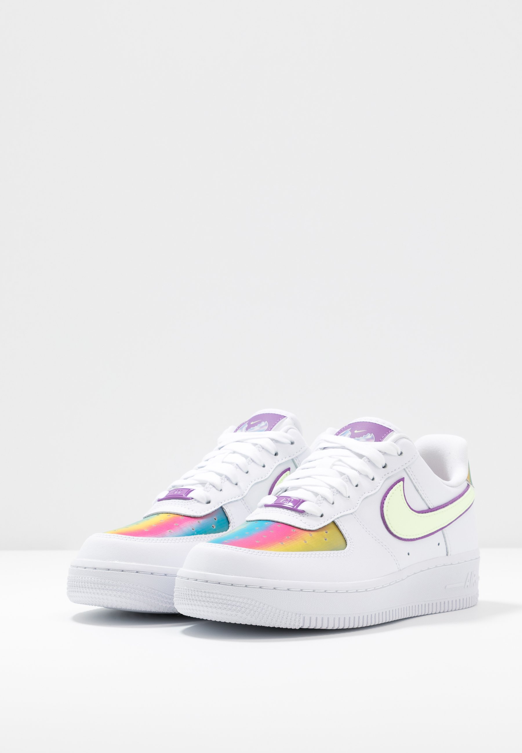 air force 1 07 trainers white barely volt hyper blue purple washed coral f