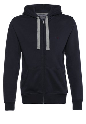 Sweater met rits - dark blue