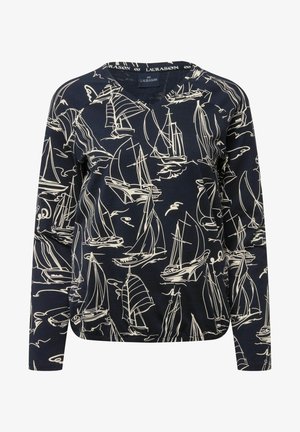 LAURASØN Maglietta a manica lunga - dark blue