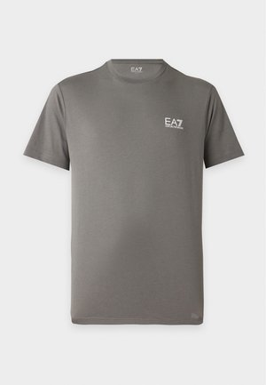 EA7 Emporio Armani, TRAIN CORE ID TEE - T-shirts basic - pewter