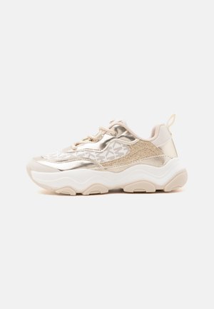 Michael Kors Kids Sneakers - pale gold-coloured metallic/vanilla mocha
