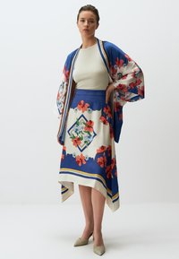 Jimmy Key FLORAL PATTERNED MIDI - Gonna a campana - mixed