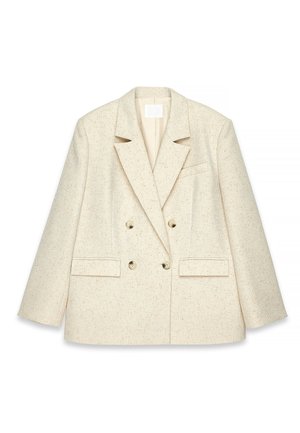MAXI STRUCTURED - Blazer - light beige