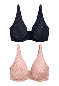 Next GEORGIE DD+ NON PADDED FULL CUP MICROFIBRE BRAS 2 PACK - Kaarituelliset rintaliivit - blue