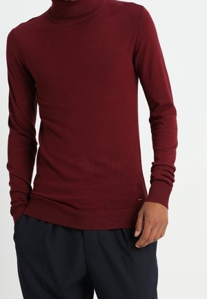 Jersey de punto - bordeaux