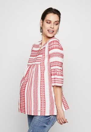 Miracle. mama and woman. Blouse - true red