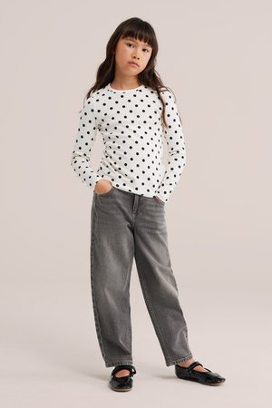 WE Fashion, Langærmet T-shirt - black