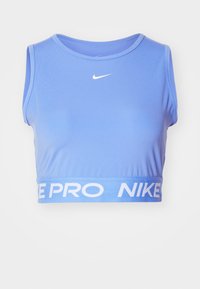 CROP TANK - Débardeur - royal pulse/white