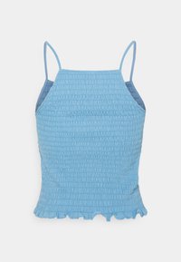 JDY JDYFRULLA SMOCK STRAP - Top - dusk blue